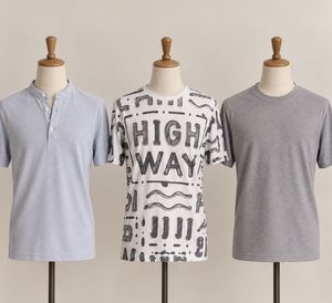 3 Bundle Men's Graphic & Plain T-Shirts