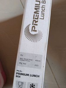 Premium Lunch Box - New(used once)
