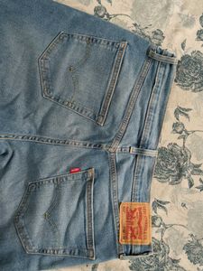 Levi's Straight Fit Men's Blue Jeans