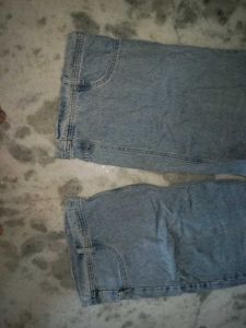 unique Light Wash Wide Leg Jeans