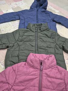 Colorful Kids' Puffer Jackets