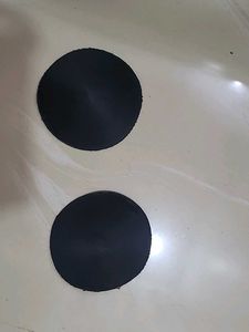Black Coasters (Set of 2) bra paddle