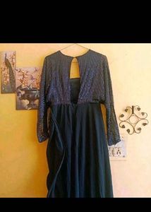 Sparkling Sequin Sleeve Dress