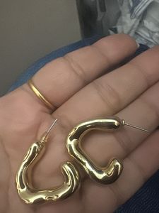 Chic Gold Hoop Earrings