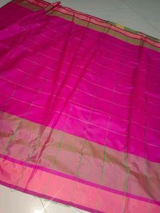 Pink Soft Silk Saree