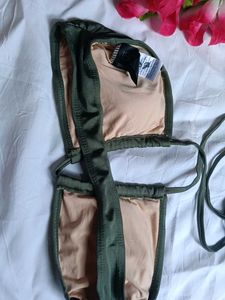 Olive Green Bikini Set