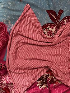 Red and White Striped Cami Top