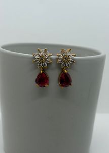 Stunning Ruby &amp; Diamond Necklace Set