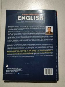 English Textbook for Nursing Students.