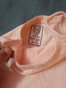 Baby Girl's Light Pink Jumpsuit