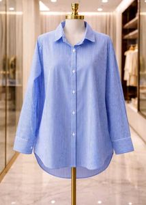 Striped Blue Shirt
