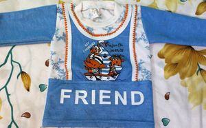 T-Shirt fancy 5 to 6 months child