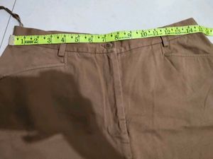 Classic Brown Straight Leg Trousers