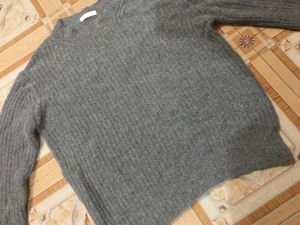 Gray Knit Sweater
