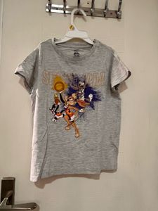 M&S Space Jam Graphic T-Shirt 6-8 ys