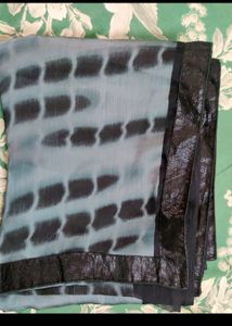 Beautiful Tye/Dye Chiffon Saree