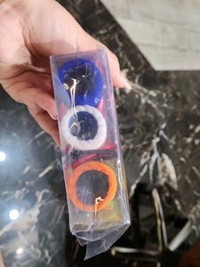 24 Pcs Multicolor Hair Rubber Bands