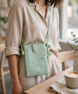 Chic Pastel Phone Pouch Bag