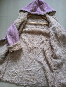 Women Suede Fur Coat
