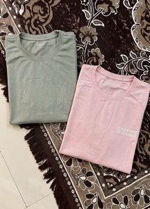 Trendy Men's Pastel Combo T-Shirts (Pack of 2 – Mi