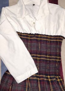 Tartan Plaid Shirt Dress