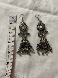 Boho Jhumka Earrings
