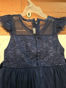 🆕 Navy Blue Frock (Birthday Dress)