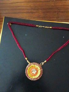 Boho Ethnic Mandala Necklace