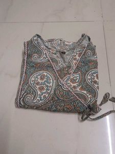 Paisley Print Kurta