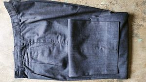 Women's Blue Denim Wide-Leg Pants