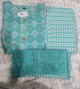 Beautiful Teal Kurta Set with Pants