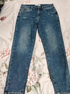 Men's Distressed Slim Fit Jeans