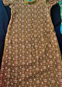 Elegant Floral Print Kurti