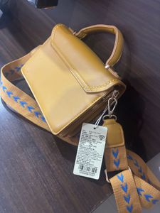 Stylish Yellow Crossbody Bag