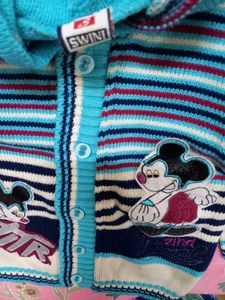 Mickey Mouse Hooded Cardigan