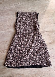 Floral Print Sleeveless Dress