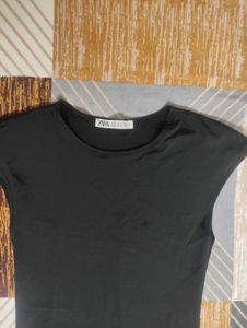 Zara Fitted Cap Sleeved Bodysuit