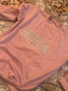 Pink Brooklyn New York Sweatshirt