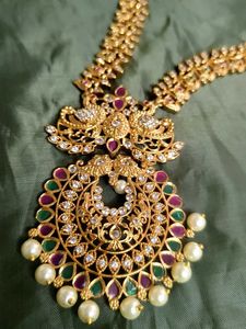 Exquisite Peacock Design Necklace Set