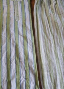 Striped Cotton Pajama Set
