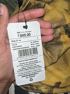 Tie-Front Ruched Midi Dress yellow