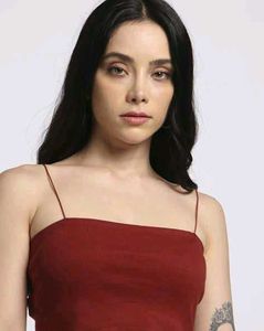 Zara Ribbed Cropped Cami Top