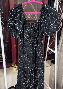 Black Polka Dot Dress