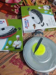 advika non stick cookware pack of 3 items