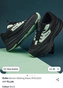 Duke Black Running Shoes