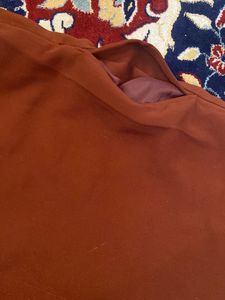 Brown Cinema Club Top With Pockets