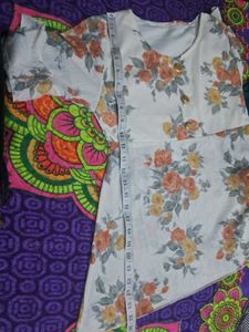 Floral Print Tunic Top