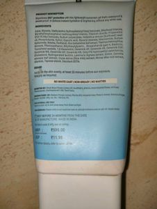 Vilvah Skin Finish Sunscreen SPF 50