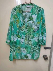 Plus size Beautiful Green Top