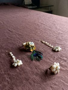 Jwellery  Earrings Ring And Brouch